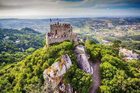 Sintra: kasteel van de Moren, ticket zonder wachtrij