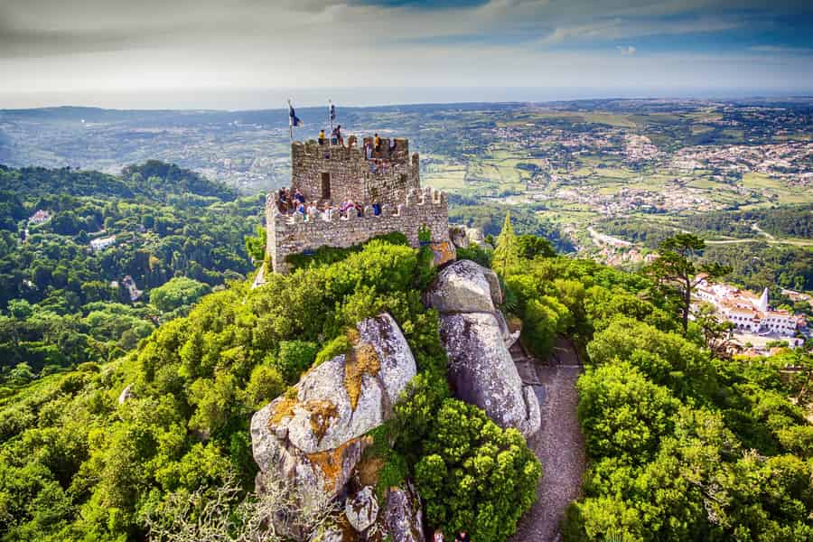 Sintra: Das Schloss der Mauren Ticket ohne Anstehen. Foto: GetYourGuide