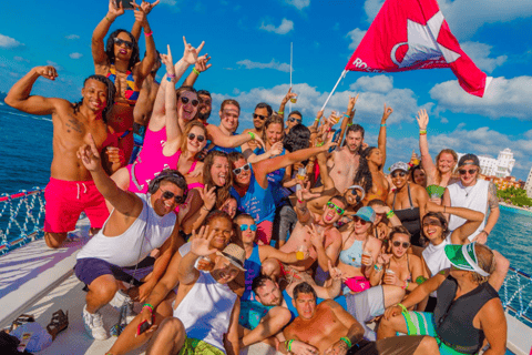 Rockstar Boat Party Cancun - Rejs alkoholowy Cancun (18+)Impreza na łodzi w Cancun dla dorosłych