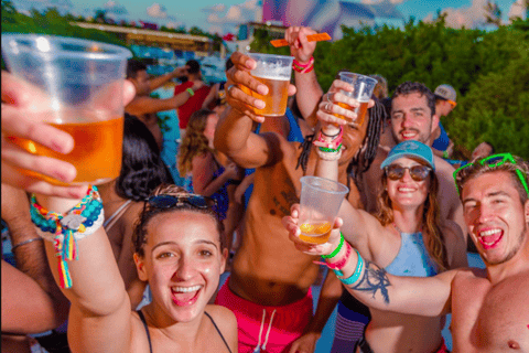 Rockstar Boat Party Cancun - Rejs alkoholowy Cancun (18+)Impreza na łodzi w Cancun dla dorosłych