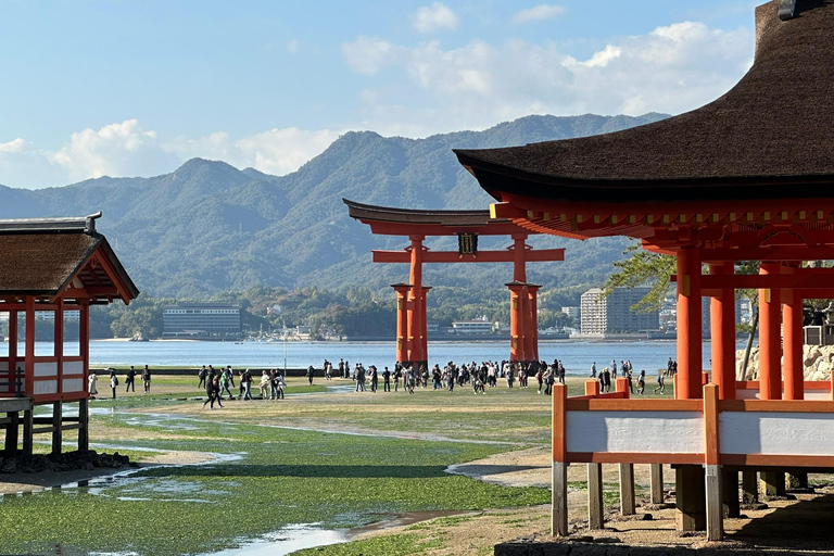 Hiroshima &amp; Miyajima UNESCO 1 dag bustourVanaf JR Hiroshima Station (zonder lunch)