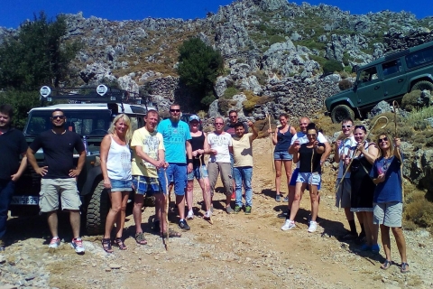 Georgioupolis Día completo de Land Rover Safari ExperienceTour con Recogida desde Kalyves / Almyrida