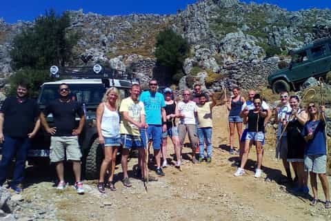 dagexcursie safari met land rover georgioupolis