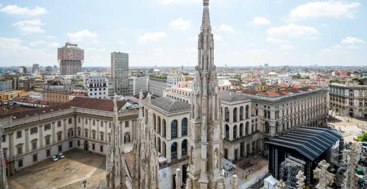 Миланский собор: террасы на крыше (без входа в церковь)