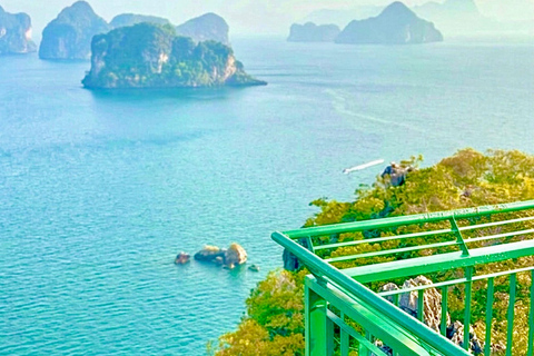 Hong Islands, Emerald Lagoon & 360° Viewpoint Day Tour Longtail Boat (Scenic & Relaxed Experience)