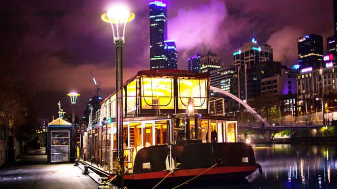 spirit of melbourne 4gangbootsfahrt mit getränken