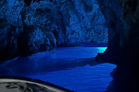 From Hvar: Blue Cave & Vis Island Small Group Boat Tour