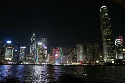 hong kong by night harbour cruise dinner night market