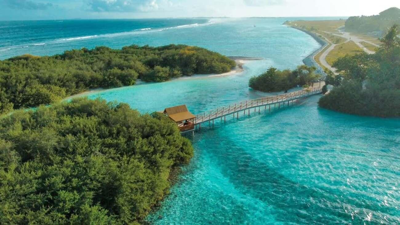 Ab Malé: Insel Thulusdhoo – Tagestour mit Mittagessen und Schnorcheln