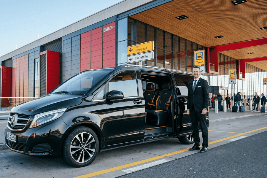 Berlin: Privater Transfer zwischen Flughafen BER und Berlin. Foto: GetYourGuide Berlin: Privater Transfer zwischen Flughafen BER und Berlin. Foto: GetYourGuide