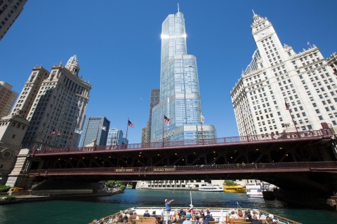 Chicago: Sightseeingtour per Minibus & Architektur-BootstourChicago: 2-stündige Minibus-Tour + Architektur-Bootstour