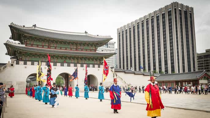 manhã introdução de 3 horas a seul tour (palace temple more)