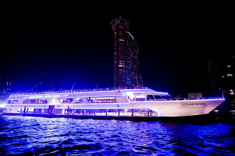 Bangkok : spectacle et dîner-croisière de 2 h sur le fleuveDîner-croisière seulement