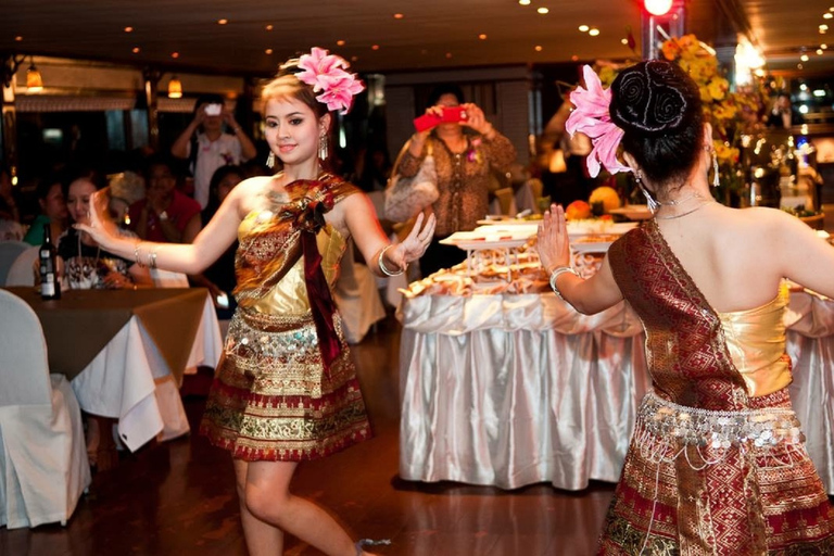 Bangkok: 2-Hour Dinner & Shows on White Orchid River Cruise White Orchid River Dinner Cruise with Ticket Only