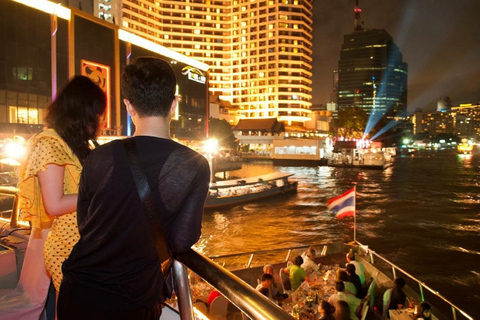 Bangkok: 2-Hour Dinner & Shows on White Orchid River Cruise White Orchid River Dinner Cruise with Ticket Only