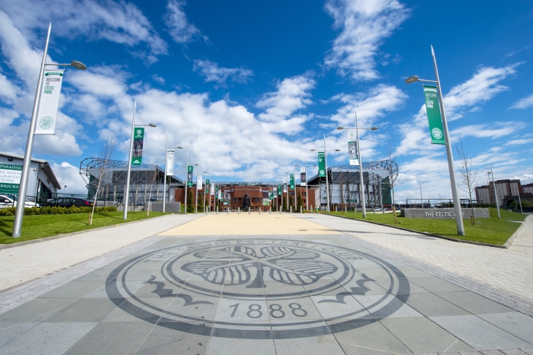 Glasgow: Celtic Park Stadium Tour en eetervaring