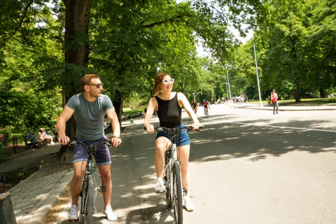 New York City: Cykeludlejning i Central Park