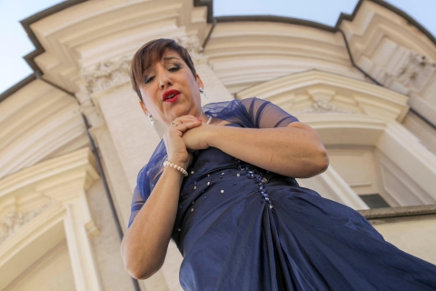 Rzym: Terrazza Borromini Opera na świeżym powietrzu z aperitif