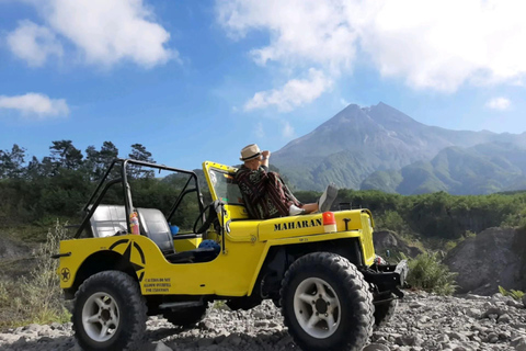 Merapi Vulkaan Jeep AvontuurMet transfer vanuit Yogyakarta