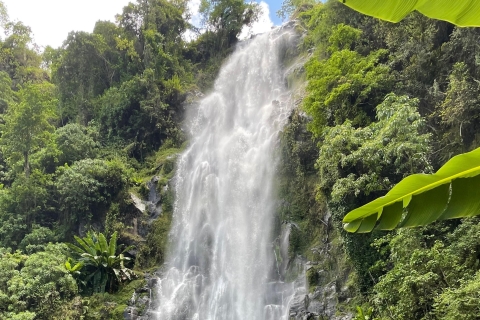 Materuni waterfall, the tallest fall in northern Tanzania