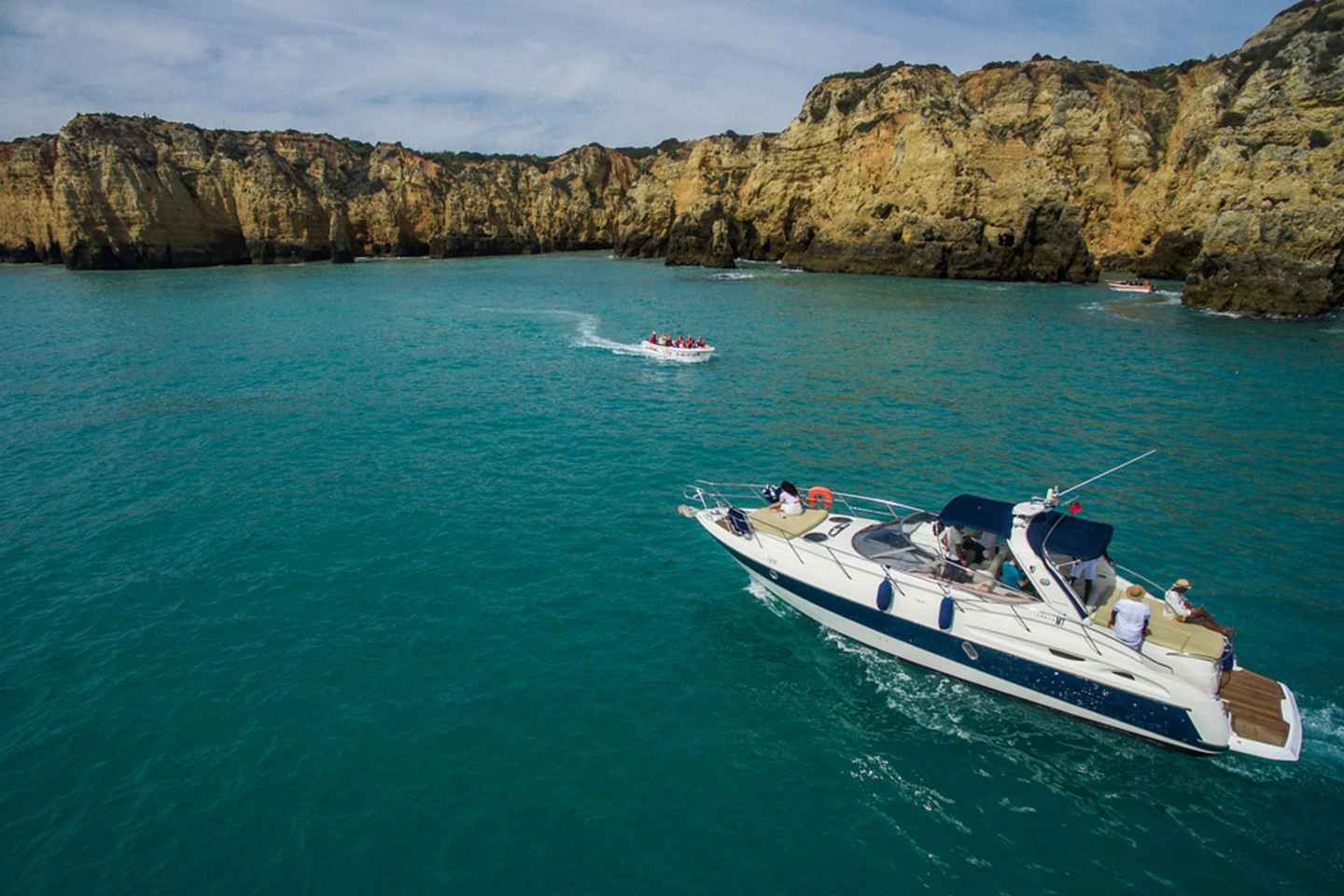 ponta da piedade 2h luxury charter with drinks and tapas - ponta da piedade 2h luxury charter with drinks and tapas