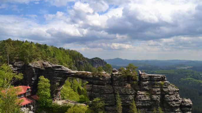 bohemian switzerland national park hiking tour from prague