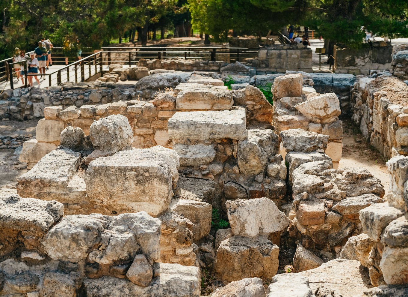 Knossos: Knossos-paladset - guidet byvandring uden kø