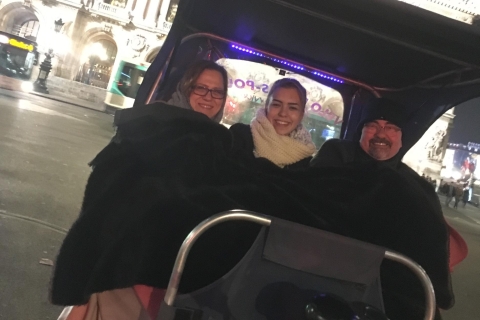 Paris by night - Riksza jeździć2-godzinny Pedicab Tour