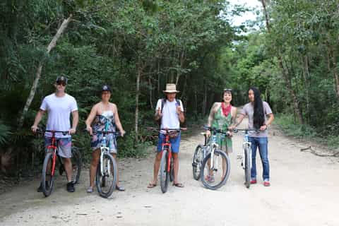 tulum tour clásico en bicicleta por tulum
