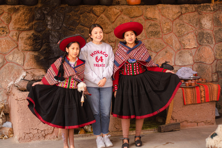 Authentic Andean Experience: Moray, Maras Salt Mines, and Chinchero Textile
