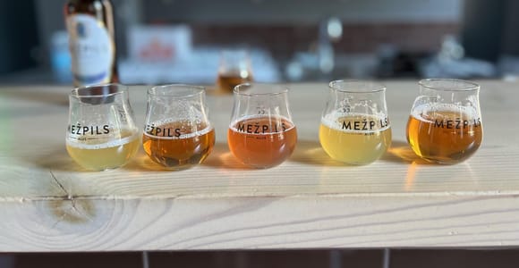 Besuch einer lettischen Brauerei & Verkostung von 5 Bieren