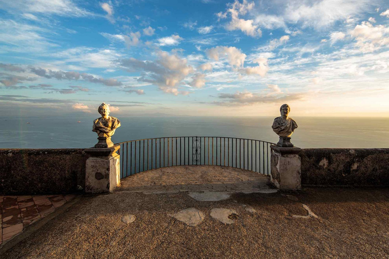 From Naples: Amalfi Coast Highlights Tour by Car and BoatAmalfi Coast: 8-Hour Tour by Car and Boat