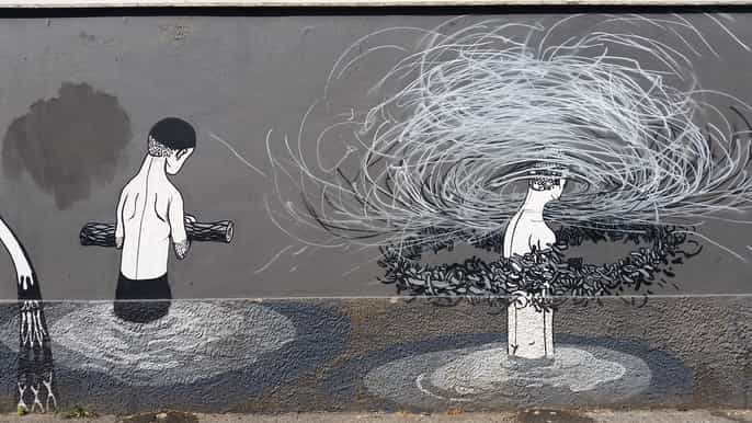 rome street art ostiense walking tour