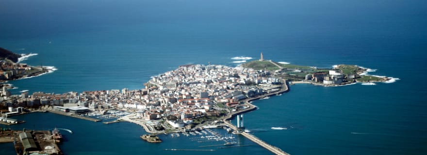 La Corogne : Visite guidée privée avec un guide local