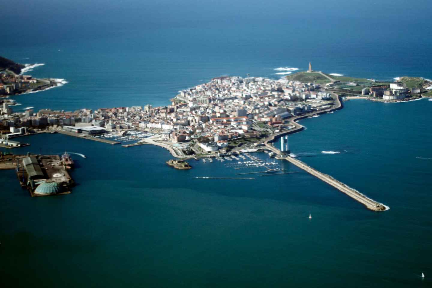 A Coruña: Privater Rundgang mit lokalem Guide