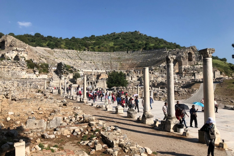 De Kusadasi: visite privée d'Ephesus et PamukkaleDe Kusadasi: visite de 2 jours en petit groupe d'Éphèse et de Pamukkale