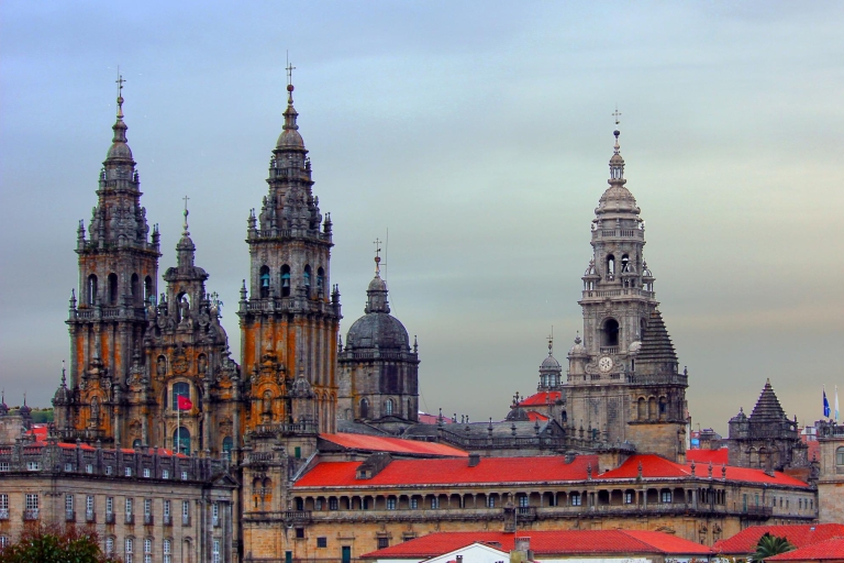 Santiago: visite privée de la cathédrale et du centre-ville avec un guide local