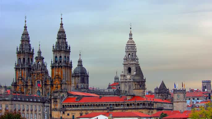 private santiago de compostela downtown tour