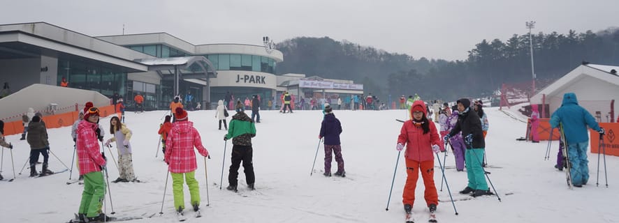 Seoul: Jisan Resort Ski, Sled and Snow Day