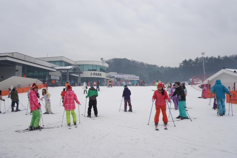 Seoul: Jisan Resort Ski, Sled and Snow Day Jisan Resort Enjoy the Snow Only