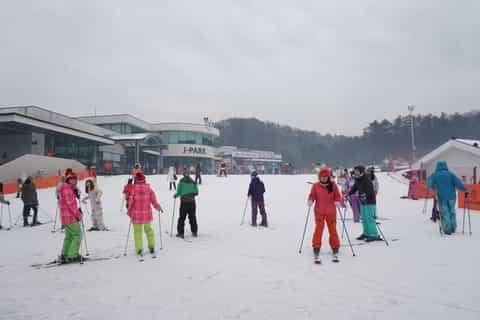 Seoul: Jisan Resort Ski, Sled and Snow Day