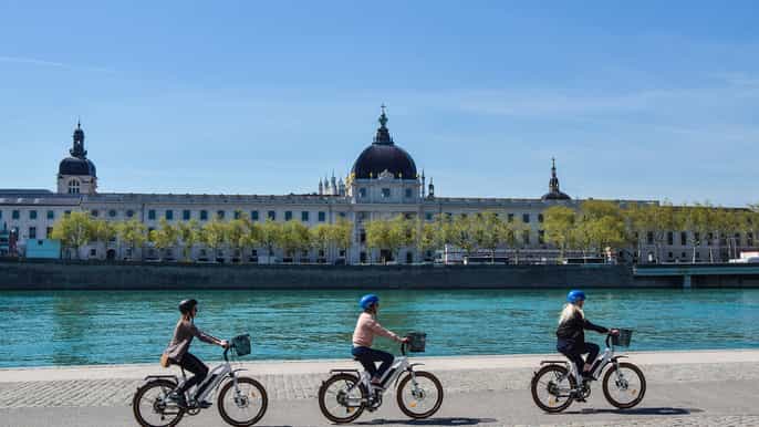 lyon express tour by ebike
