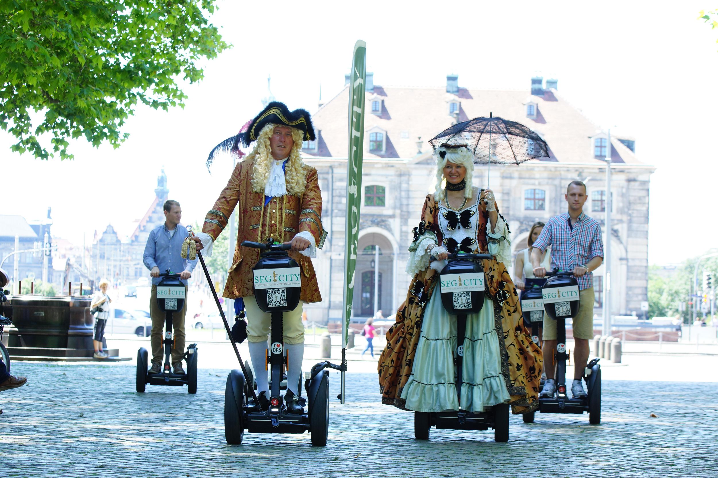 Dresden: Geführte Segway-Klassik-Tour