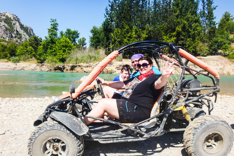 Antalya: Safari de buggy e aventura de jipe com almoço