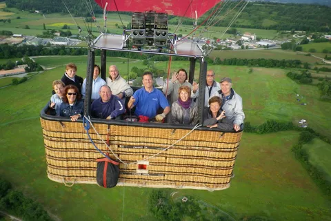 Paseo en globo aerostático Fontainebleau