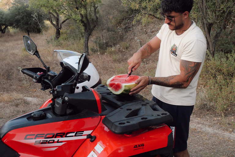 Rhodes: Guided Quad ATV Off-Road Safari Morning tour (3h)