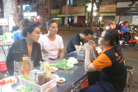 Ciudad de Ho Chi Minh: Excursión en moto a medianoche