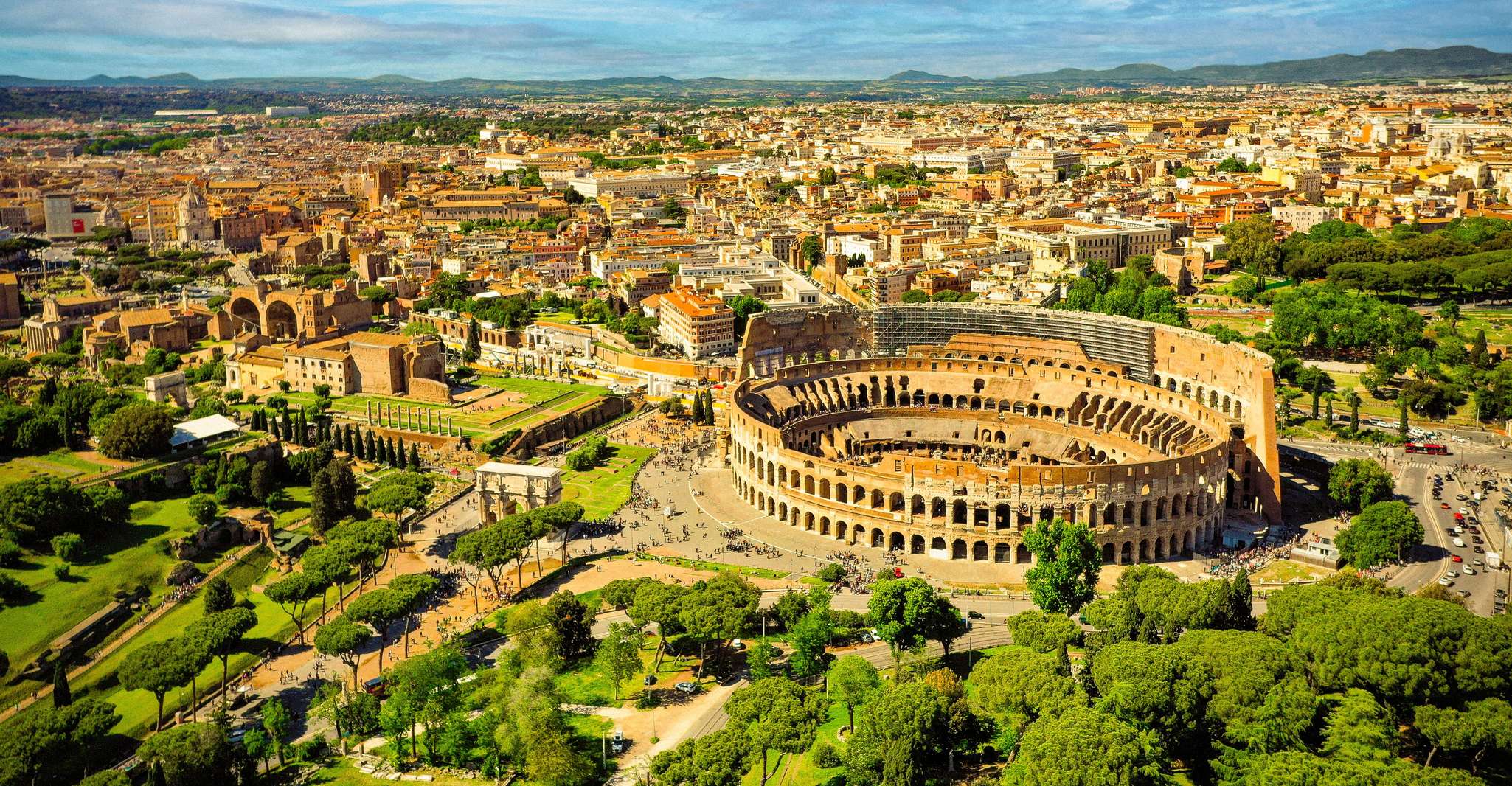 Guided Tour of the Colosseum Palatine Hill and Roman Forum