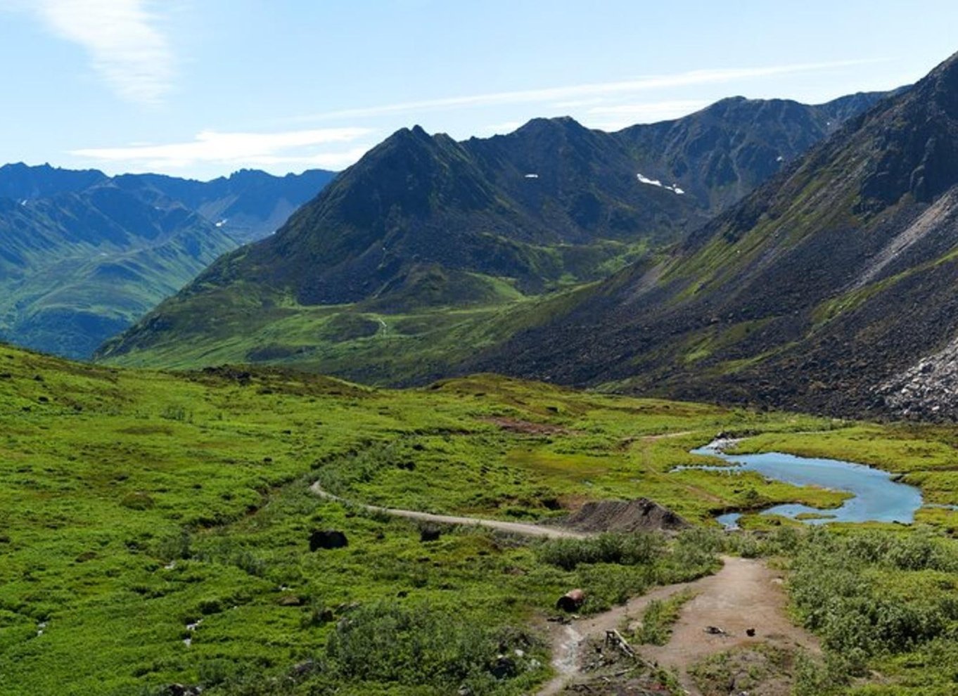 Hatcher Pass og rensdyr-eventyr – afhentning ved ankerplads