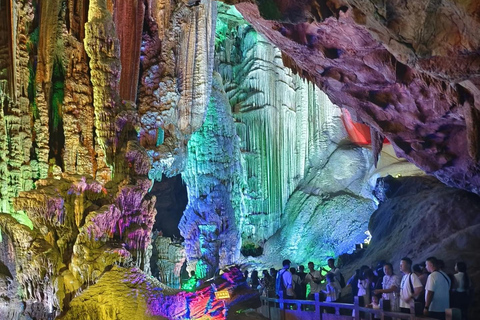 Yangshuo: Private Day Trip with Silver Cave & Cruise